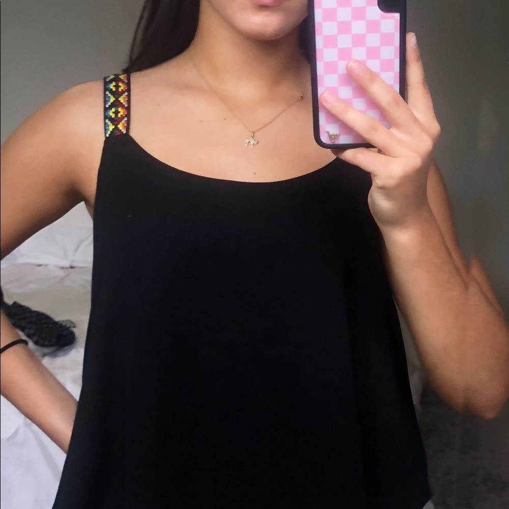 black going out top